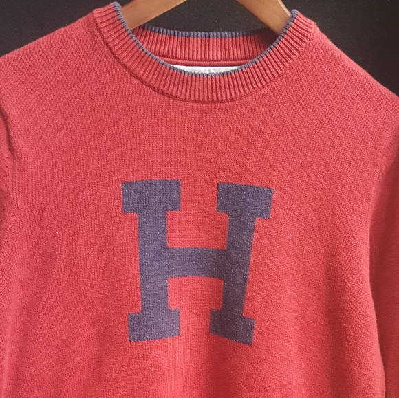pink tommy hilfiger jumper mens
